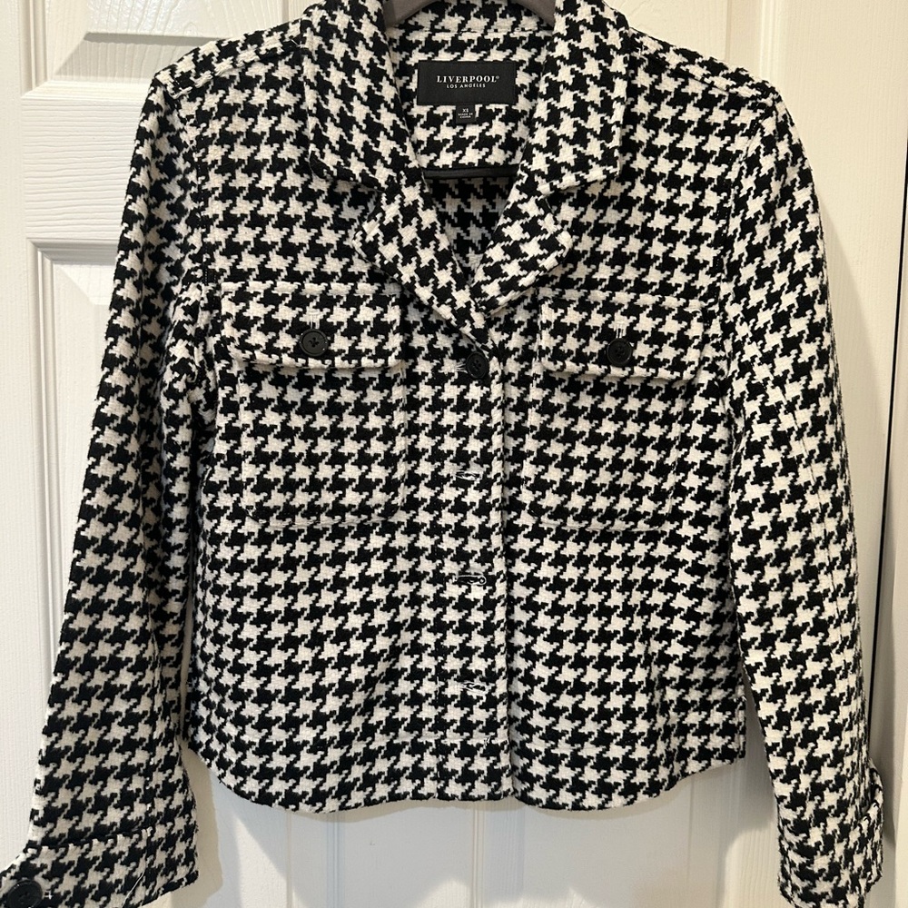 Liverpool Classic Houndstooth Blazer